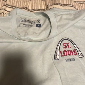 Baseballism St. Louis shirt only can get at St. Louis location